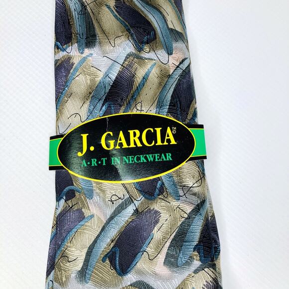 Jerry Garcia Drummers Collection Thirty-Two 1996 100% Silk Tie - NEW! - Picture 3 of 6
